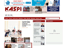 Tablet Screenshot of kaspi.az